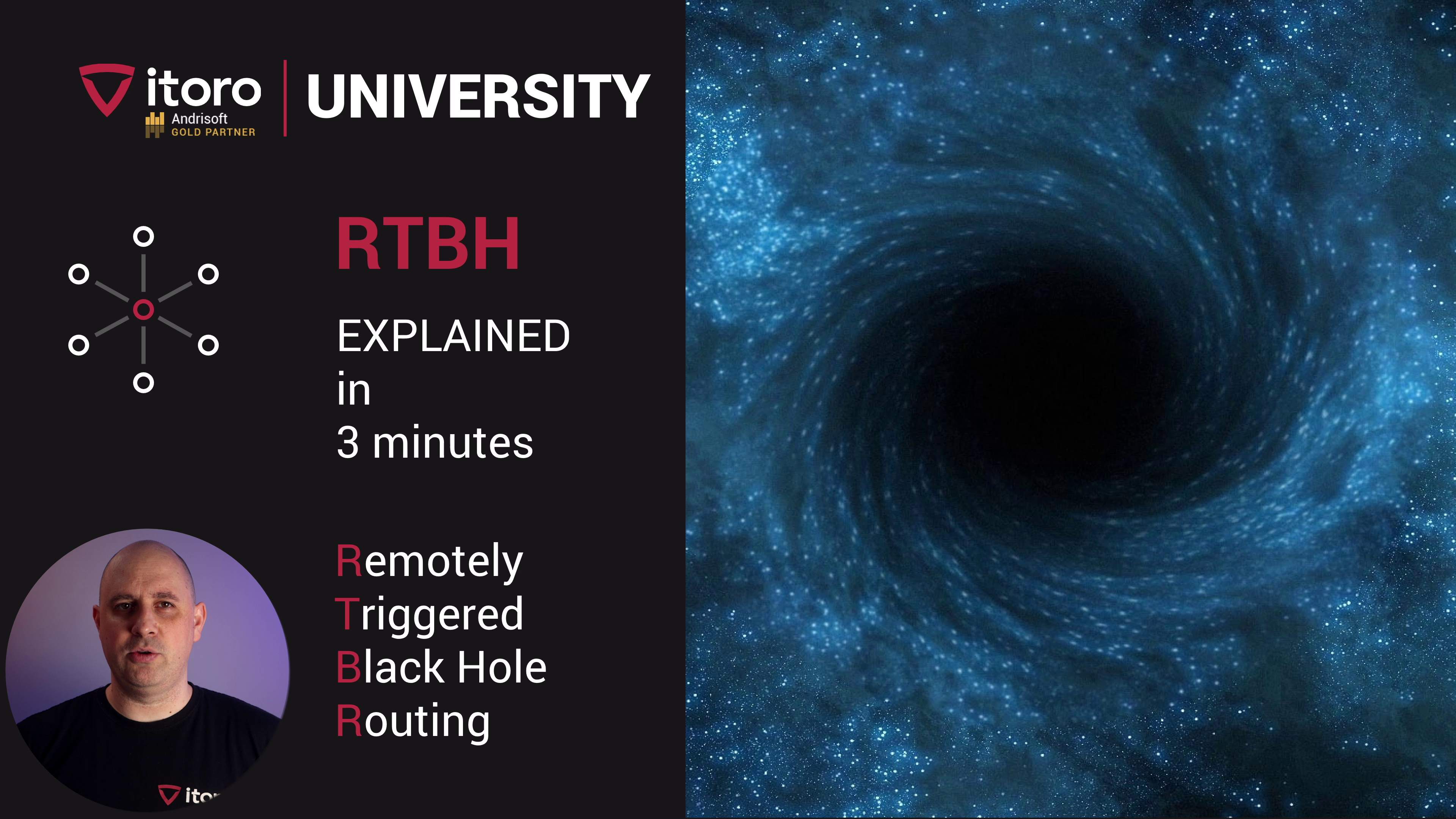 Remotely Triggered Black Hole Routing (RTBH) Explained in 3 minutes